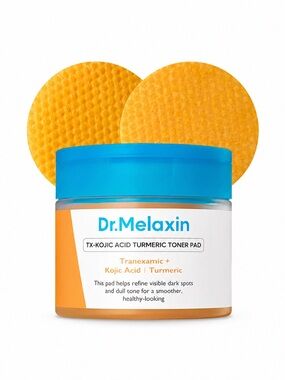Dr. Melaxin TX-Kojic Acid Turmeric Toner Pads. NEW 70 count! Women’s skincare
